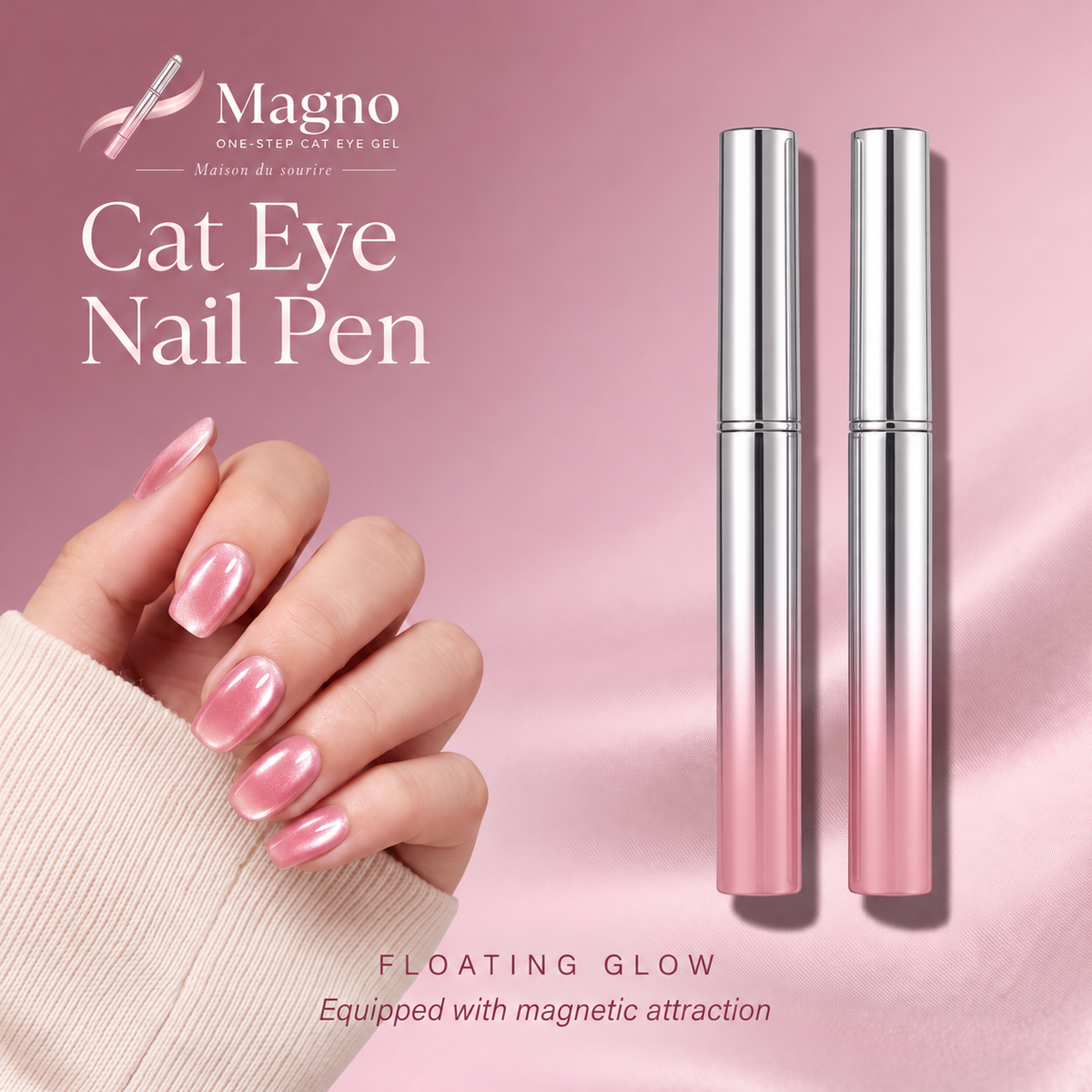 Magno™ – 7-in-1 Magnetic Cat Eye Nail Gel Pen