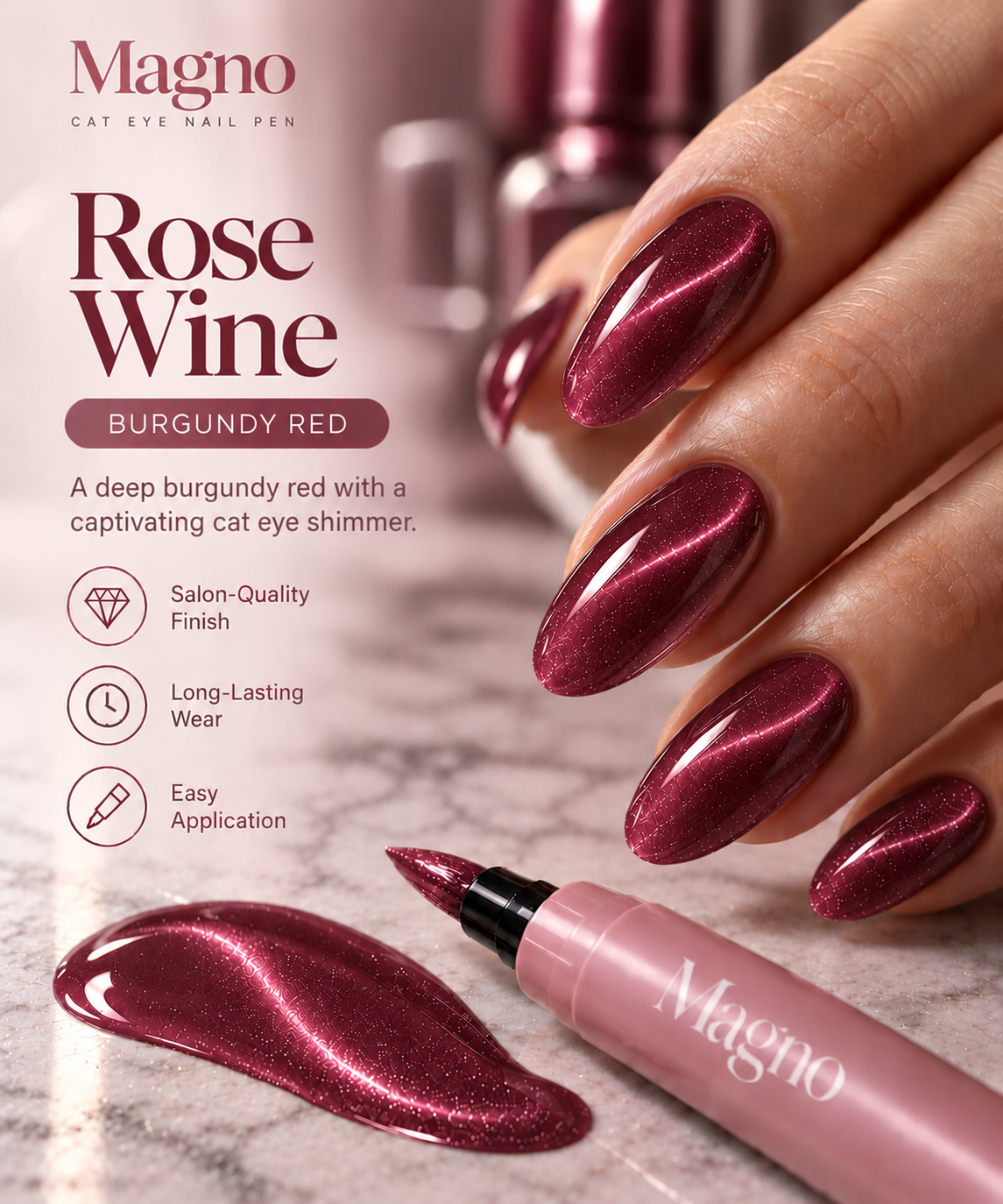 Magno™ – 7-in-1 Magnetic Cat Eye Nail Gel Pen