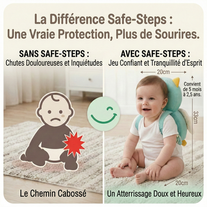 Coussin protège-tête bébé — motif animal